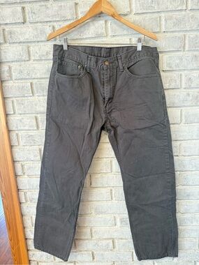 Levi's Men's Black Straight-Leg Chinos